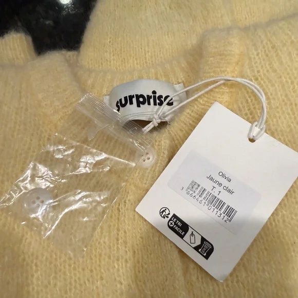 NWT SURPRISE - Olivia cardigan Sz T.1 - Picture 4 of 7